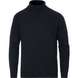 Oscar Jacobson Salim Rollneck Sweatshirt - Navy