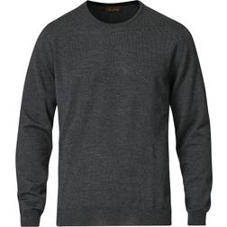 Stenströms Merino Crew Neck Sweaters - Grey