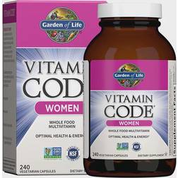 Garden of Life Vitamin Code Women 240