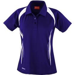 Spiro Team Spirit Polo Shirt Women - Navy/White