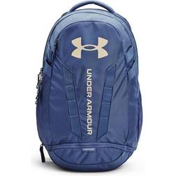 Under Armour Hustle 5.0 Backpack - Blue/Mineral Blue/Metallic Faded Gold