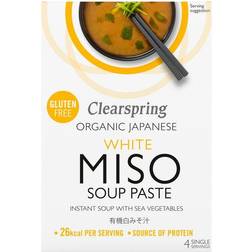 Clearspring Organic Instant White Miso Soup Paste 15g 4st