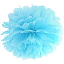 PartyDeco Pom Pom Sky Blue 25cm