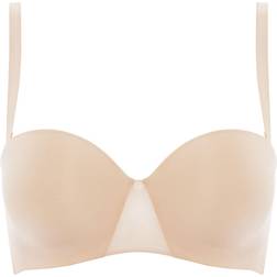 Chantelle Essentiall Bandeau Bra - Golden Beige