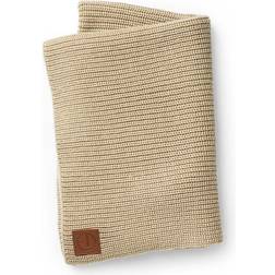 Elodie Details Wool Knitted Blanket Pure Khaki