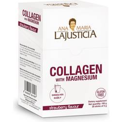 Ana Maria LaJusticia Collagen with Magnesium Strawberry 5g 20 Stk.