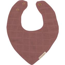 Filibabba Muslin Bib Dusty Rose