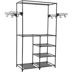 vidaXL Minimalist Clothes Rack 34.3x62.2"