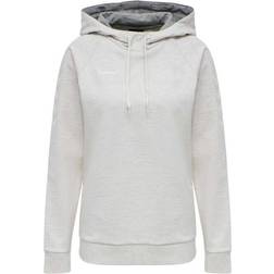 Hummel Go Cotton Hoodie Women - Egret Melange