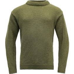 Devold Nansen Crew Neck Sweater Unisex - Olive