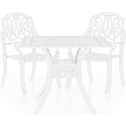 vidaXL 3070579 Bistro Set, 1 Table incl. 2 Chairs