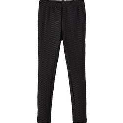 Name It Stretchy Leggings - Black/Black (13193865)