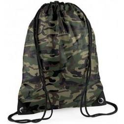 BagBase Premium Gymsac 11L - Jungle Camo