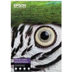 Epson Fine Art Cotton Textured Natural A2 300g/m² 25Stk.