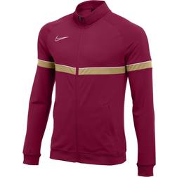 Nike Academy 21 Knit Track Training Jacket Kids - TeamRed/White/Jersey Gold/White