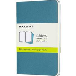 Moleskine Cahier Journals Plain Pocket 3-pack