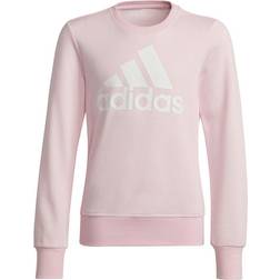 adidas Girl's G BL Sweatshirt - Clear Pink/White (GS4287)