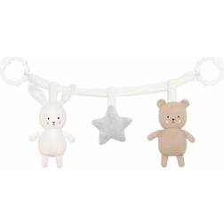 Jabadabado Pram Rattlechain Teddy/Bunny