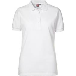 ID Ladies Pro Wear Polo Shirt - White