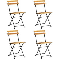 vidaXL 313161 4-pack Garden Dining Chair