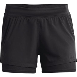 Under Armour Iso-Chill Run 2-in-1 Shorts Women - Grey