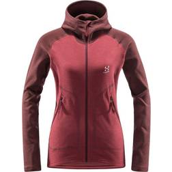 Haglöfs Heron Hood Women - Brick Red/Maroon Red