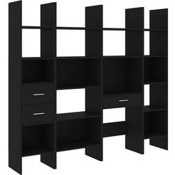 vidaXL 4 Piece Bücherregal 180cm