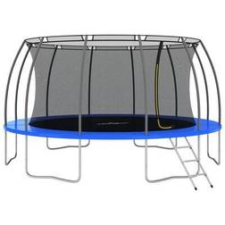 vidaXL Trampoline Round 488cm + Safety Net + Ladder