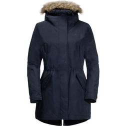 Jack Wolfskin Women's Wildwood Parka - Midnight Blue