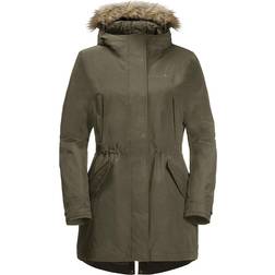 Jack Wolfskin Women's Wildwood Parka - Granite