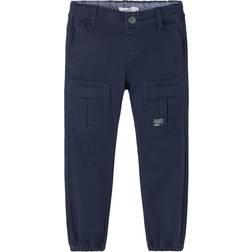 Name It Cotton Twill Cargo Trousers - Blue/Dark Sapphire (13190673)