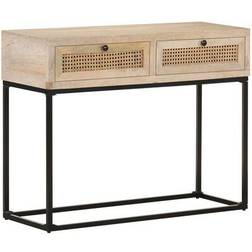 vidaXL - Console Table 13.8x39.4"