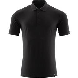 Mascot Crossover Polo Shirt - Deep Black