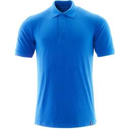 Mascot Crossover Polo Shirt - Azure Blue