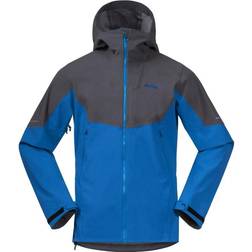 Bergans Senja Hybrid Softshell Jacket - Strong Blue/Solid Dark Grey