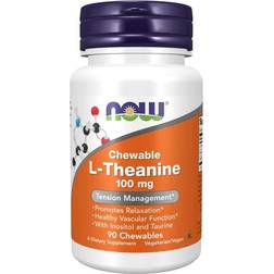 Now Foods L Theanine 100mg 90 Stk.