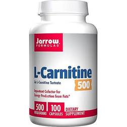 Jarrow Formulas L Carnitine 500 500mg 100