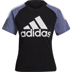 Adidas Women Sportswear Colorblock T-shirt - Black