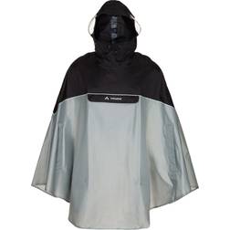 Vaude Covero II Rain Poncho - Light Grey