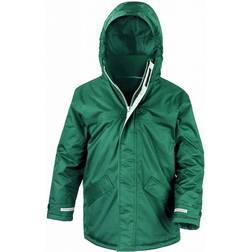 Result Kid's Core Parka - Bottle Green