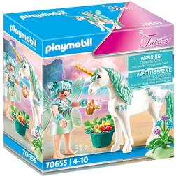 Playmobil Fairies Feeding Fairy with Unicorn 70655
