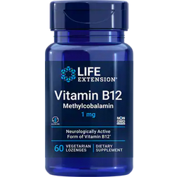 Life Extension Vitamin B12 Methylcobalamin 1mg 60