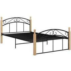 vidaXL Bed Frame Metal 90cm Bettrahmen 120x200cm