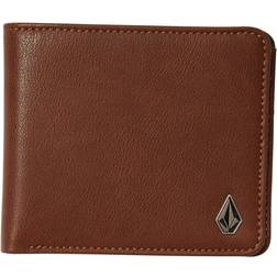 Volcom Slim Stone L Wallet - Brown