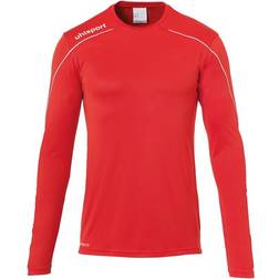 Uhlsport Stream 22 Long Sleeve T-shirt Unisex - Red/White