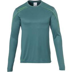 Uhlsport Stream 22 Long Sleeve T-shirt Unisex - Fir Green/Fluo Green