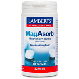Lamberts MagAsorb Magnesium 150mg 60 Stk.