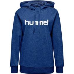 Hummel Go Logo Hoodie Women - True Blue