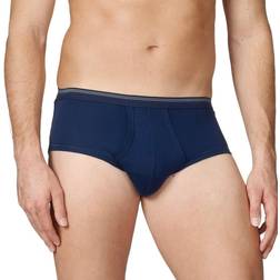 Calida Twisted Cotton Brief - Admiral