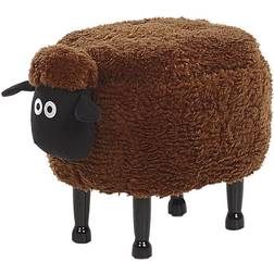 Beliani Sheep Sittepuff 40cm